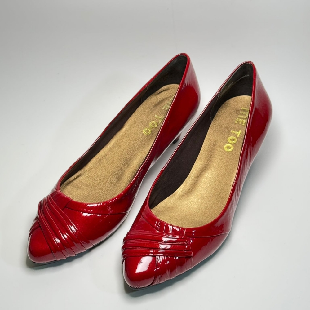 Mee Too ESSEX2 Red Leather High Heels Pumps Size 6M | Model M204117